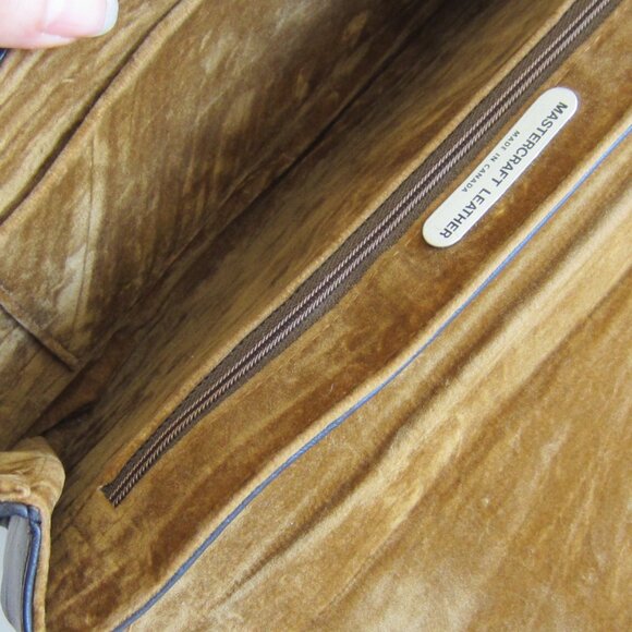 Snakeskin Bag Mastercraft Leather Made in Canada - Picture 12 of 13